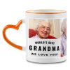 מתנה מרגשת לסבתא - ספל קפה עם תמונות והקדשה אישית